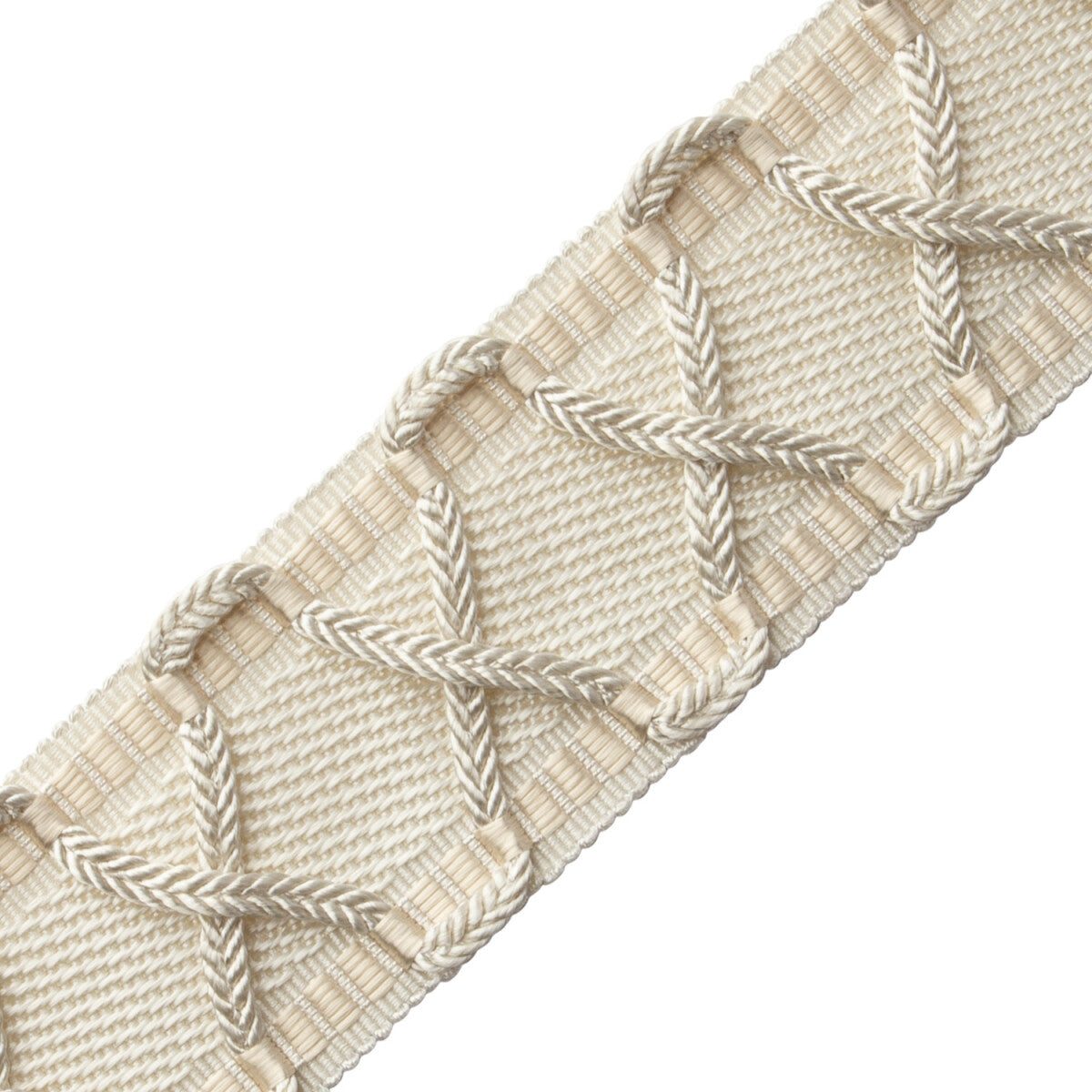 Bagatelle Border Trim by Samuel & Sons in Gardenia
