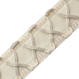 Bagatelle Border Trim by Samuel & Sons in Gardenia