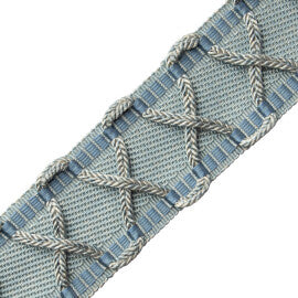 Bagatelle Border Trim by Samuel & Sons in Hydrangea