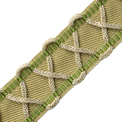 Bagatelle Border Trim by Samuel & Sons in Fern