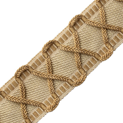 Bagatelle Border Trim by Samuel & Sons in Gilded Gold