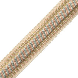 Bagatelle Braid Trim by Samuel & Sons in Bloom