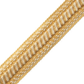 Bagatelle Braid Trim by Samuel & Sons in Jonquil