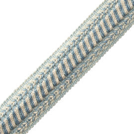 Bagatelle Braid Trim by Samuel & Sons in Hydrangea