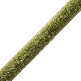 Bagatelle Marabout Trim by Samuel & Sons in Fern
