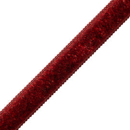 Bagatelle Marabout Trim by Samuel & Sons in Scarlet Rose