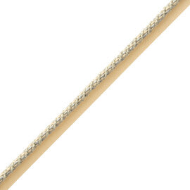 Bagatelle Cord With Tape Trim by Samuel & Sons in Dewdrop