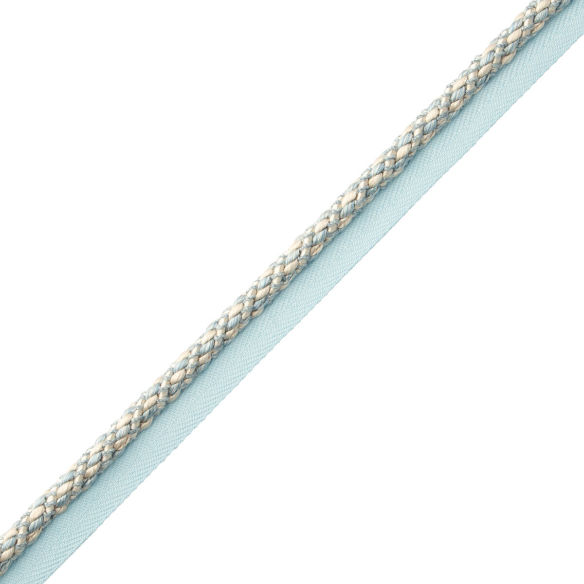 Bagatelle Cord With Tape Trim by Samuel & Sons in Hydrangea