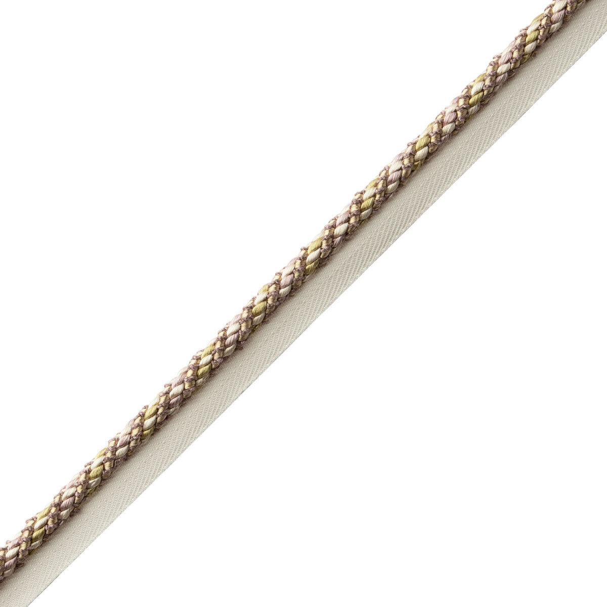 Bagatelle Cord With Tape Trim by Samuel & Sons in Wisteria