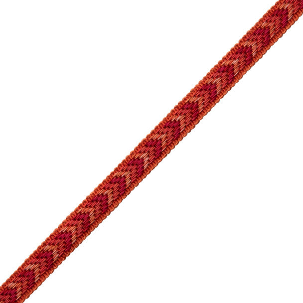 Bagatelle Gimp Trim by Samuel & Sons in Scarlet Rose