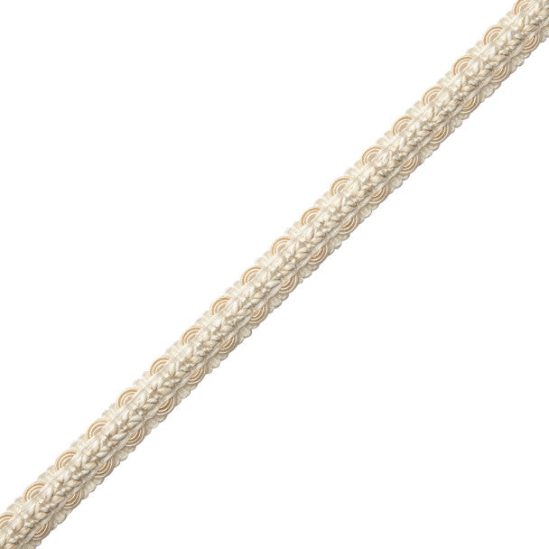 Bagatelle Braided Gimp Trim by Samuel & Sons in Gardenia