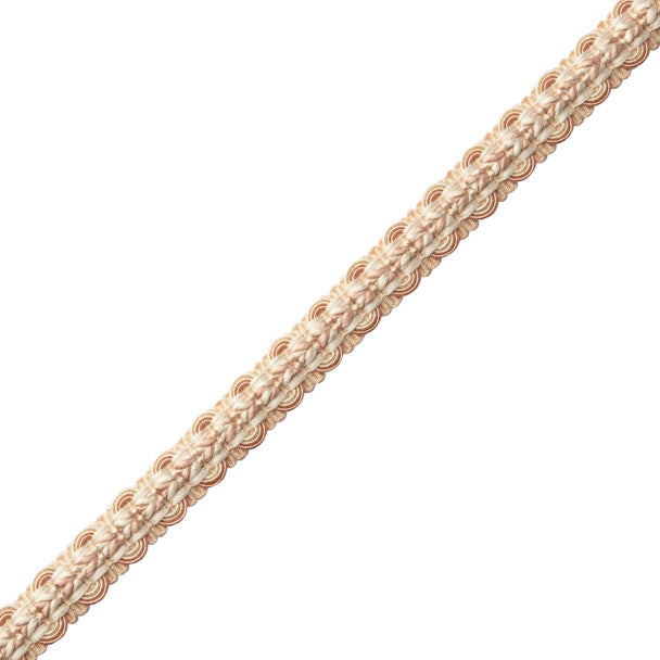 Bagatelle Braided Gimp Trim by Samuel & Sons in Petal