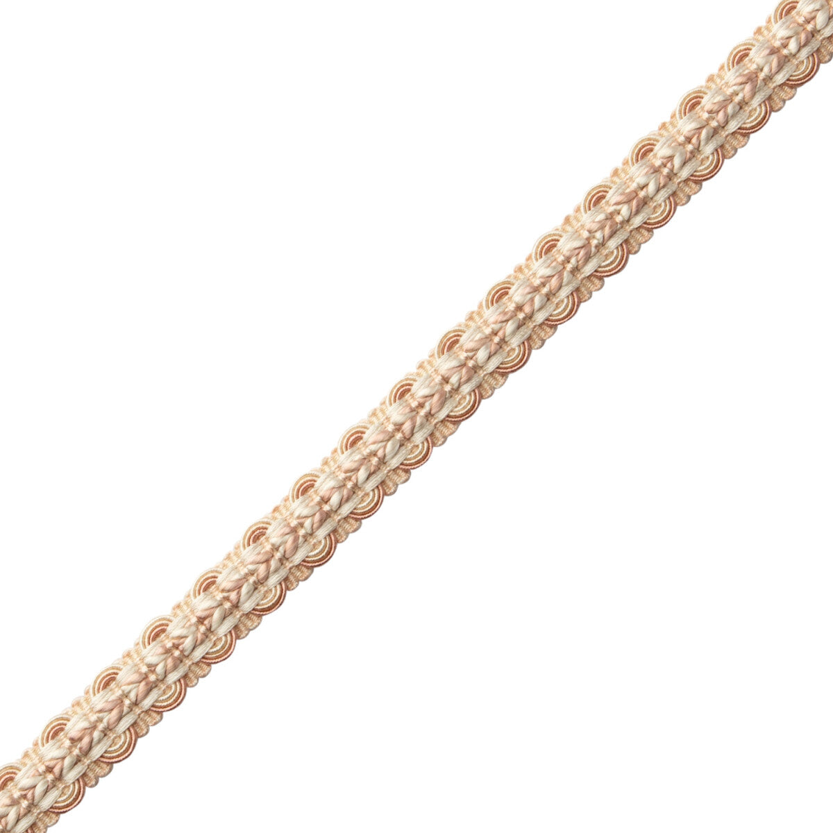 Bagatelle Braided Gimp Trim by Samuel & Sons in Petal