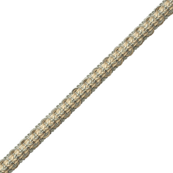 Bagatelle Braided Gimp Trim by Samuel & Sons in Dewdrop