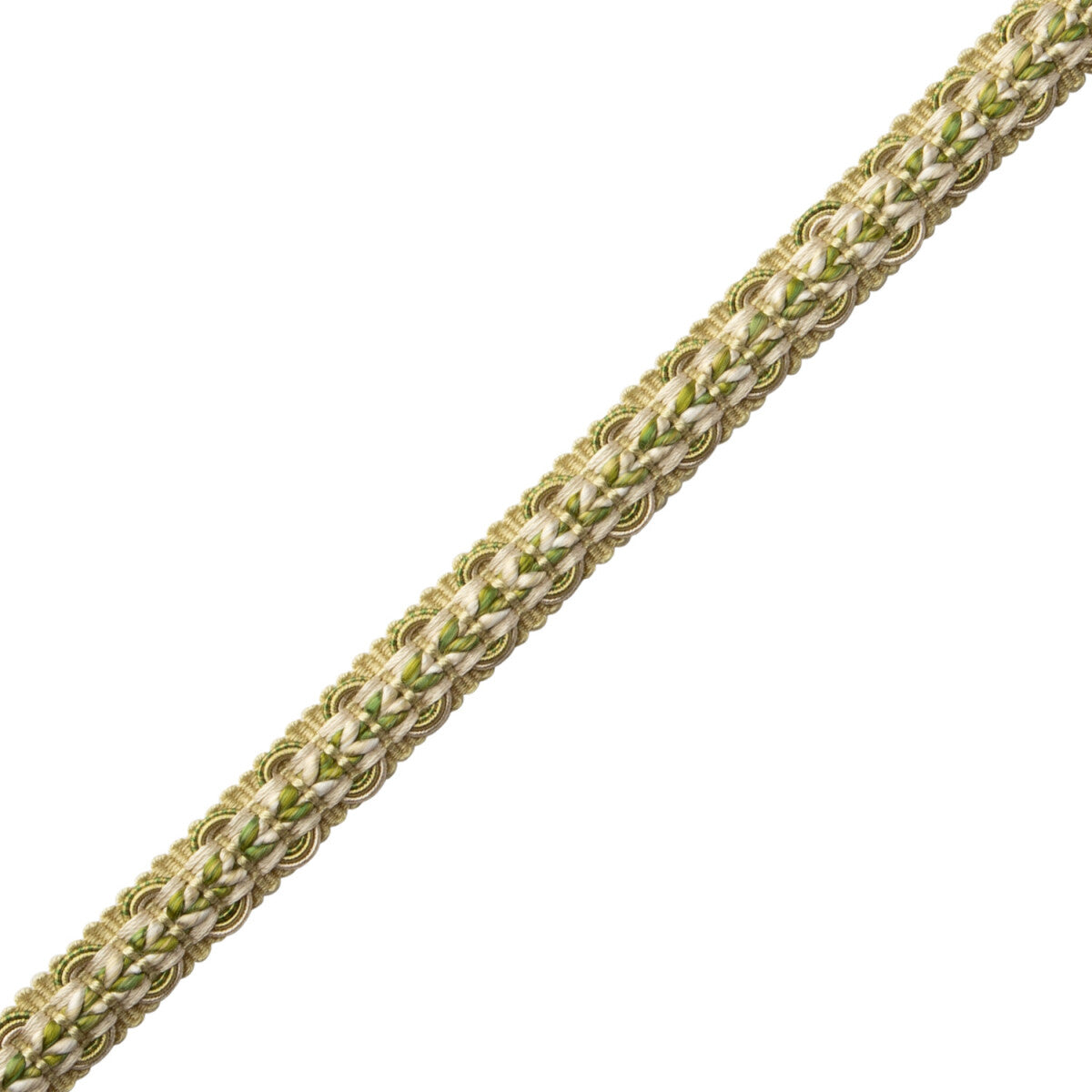Bagatelle Braided Gimp Trim by Samuel & Sons in Fern