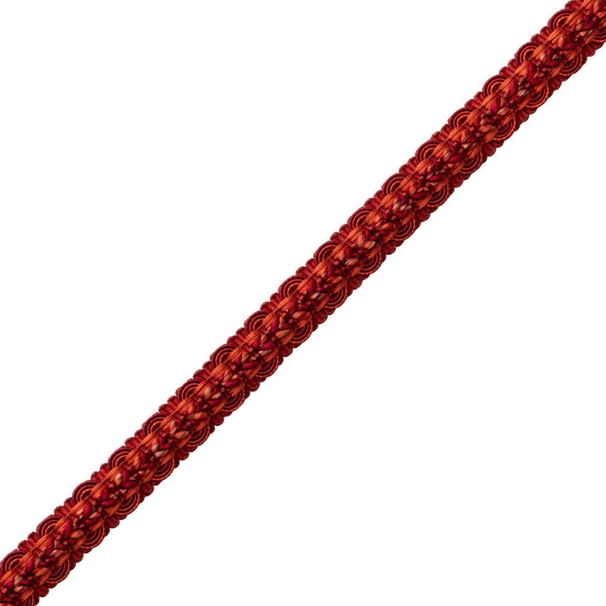 Bagatelle Braided Gimp Trim by Samuel & Sons in Scarlet Rose