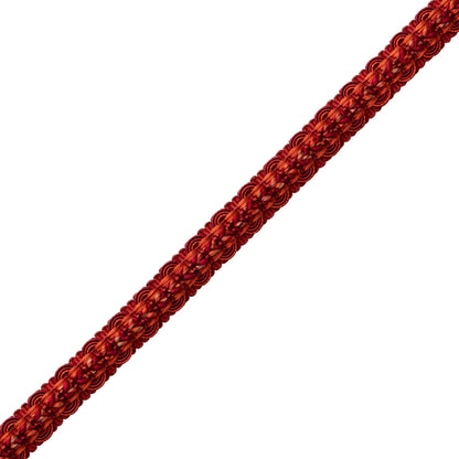 Bagatelle Braided Gimp Trim by Samuel & Sons in Scarlet Rose