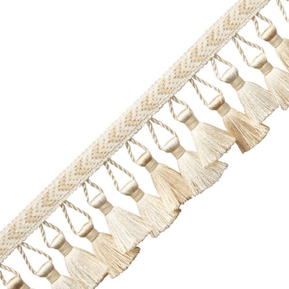 Bagatelle Tassel Fringe Trim by Samuel & Sons in Gardenia