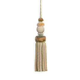 Bagatelle Key Tassel Trim by Samuel & Sons in Bloom