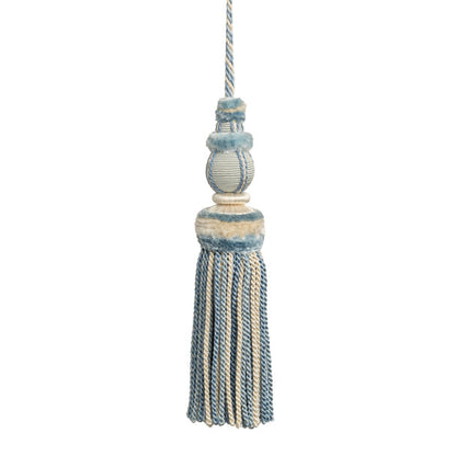 Bagatelle Key Tassel Trim by Samuel & Sons in Hydrangea