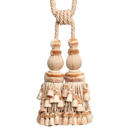 Bagatelle Double Tassel Tieback by Samuel & Sons in Petal, TT-60855-02, swatch