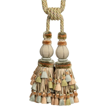 Bagatelle Double Tassel Tieback by Samuel & Sons in Bloom, TT-60855-03, swatch