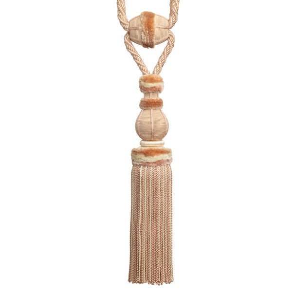 Bagatelle Single Tassel Tieback by Samuel & Sons in Petal