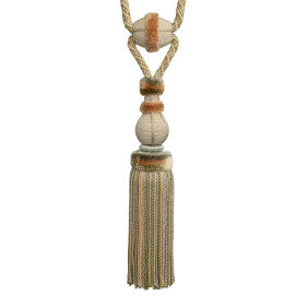 Bagatelle Single Tassel Tieback by Samuel & Sons in Bloom