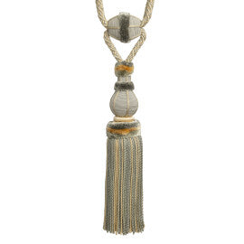 Bagatelle Single Tassel Tieback by Samuel & Sons in Dewdrop