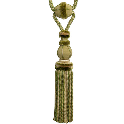 Bagatelle Single Tassel Tieback by Samuel & Sons in Fern