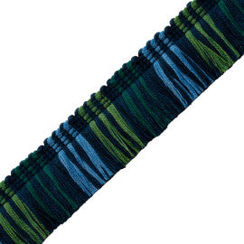 Oceanside Brush Fringe Trim by Samuel & Sons in Marine