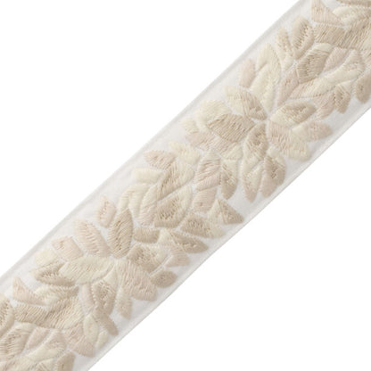 Corsica Botanical Border Trim by Samuel & Sons in Canvas