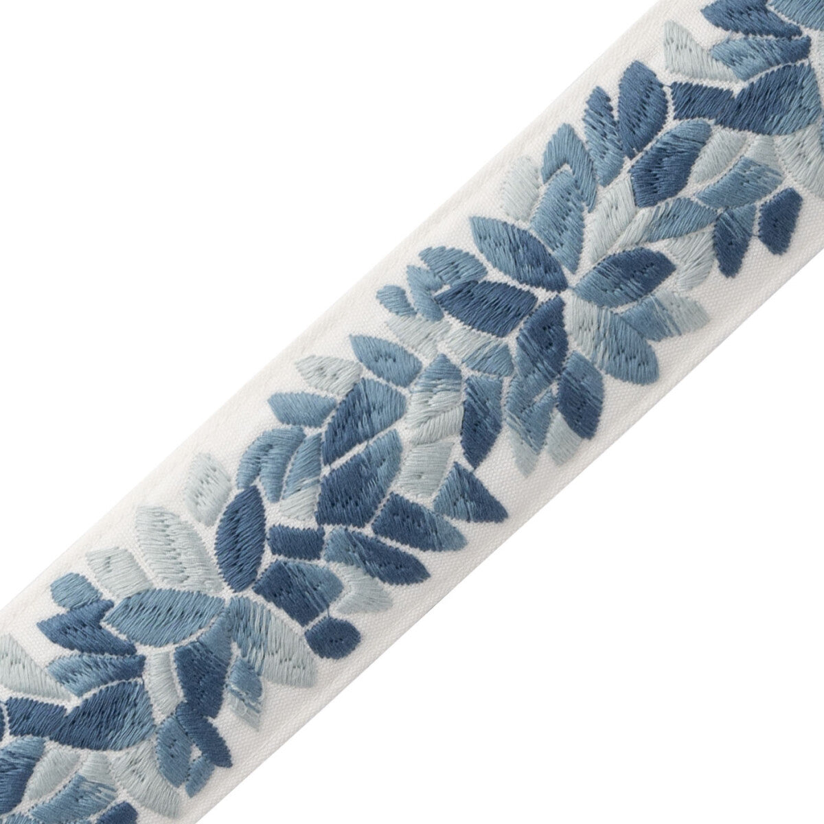 Corsica Botanical Border Trim by Samuel & Sons in Ocean