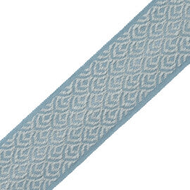 Cavallo Border Trim by Samuel & Sons in Aquamarine