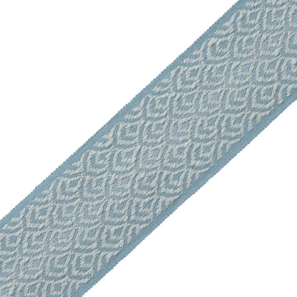 Cavallo Border Trim by Samuel & Sons in Aquamarine