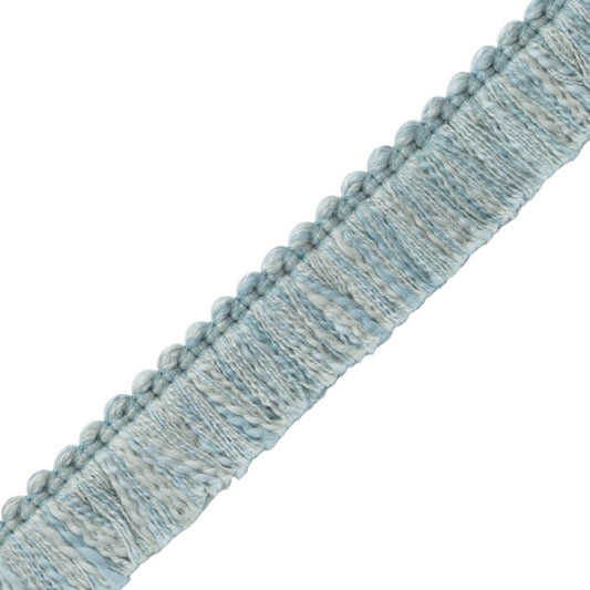Cavallo Brush Fringe Trim by Samuel & Sons in Aquamarine