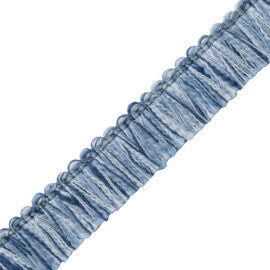 Cavallo Brush Fringe Trim by Samuel & Sons in Ocean