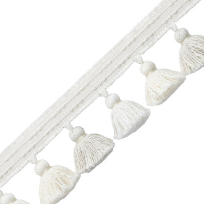 Cavallo Tassel Fringe Trim by Samuel & Sons in Sail