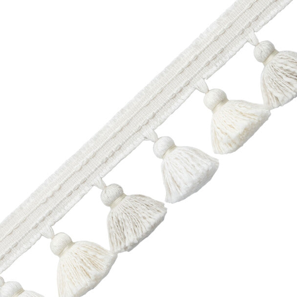 Cavallo Tassel Fringe Trim by Samuel & Sons in Sail