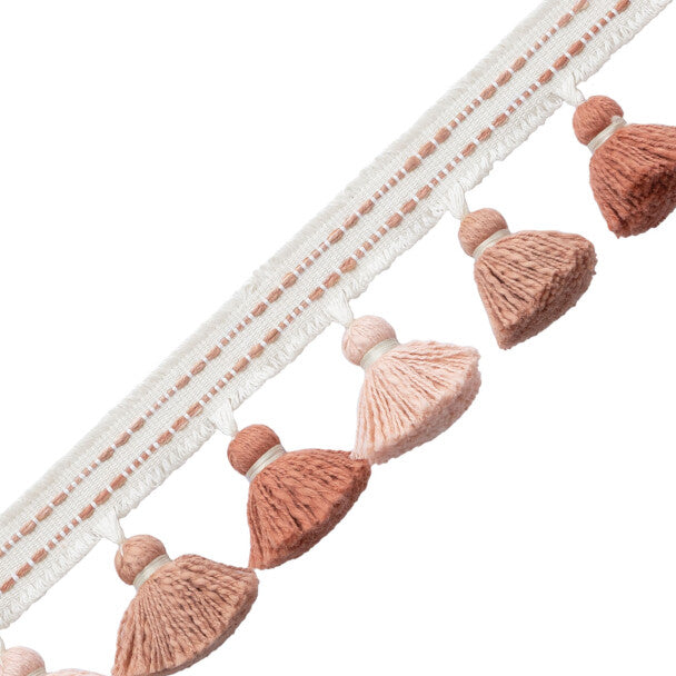 Cavallo Tassel Fringe Trim by Samuel & Sons in Conch Shell