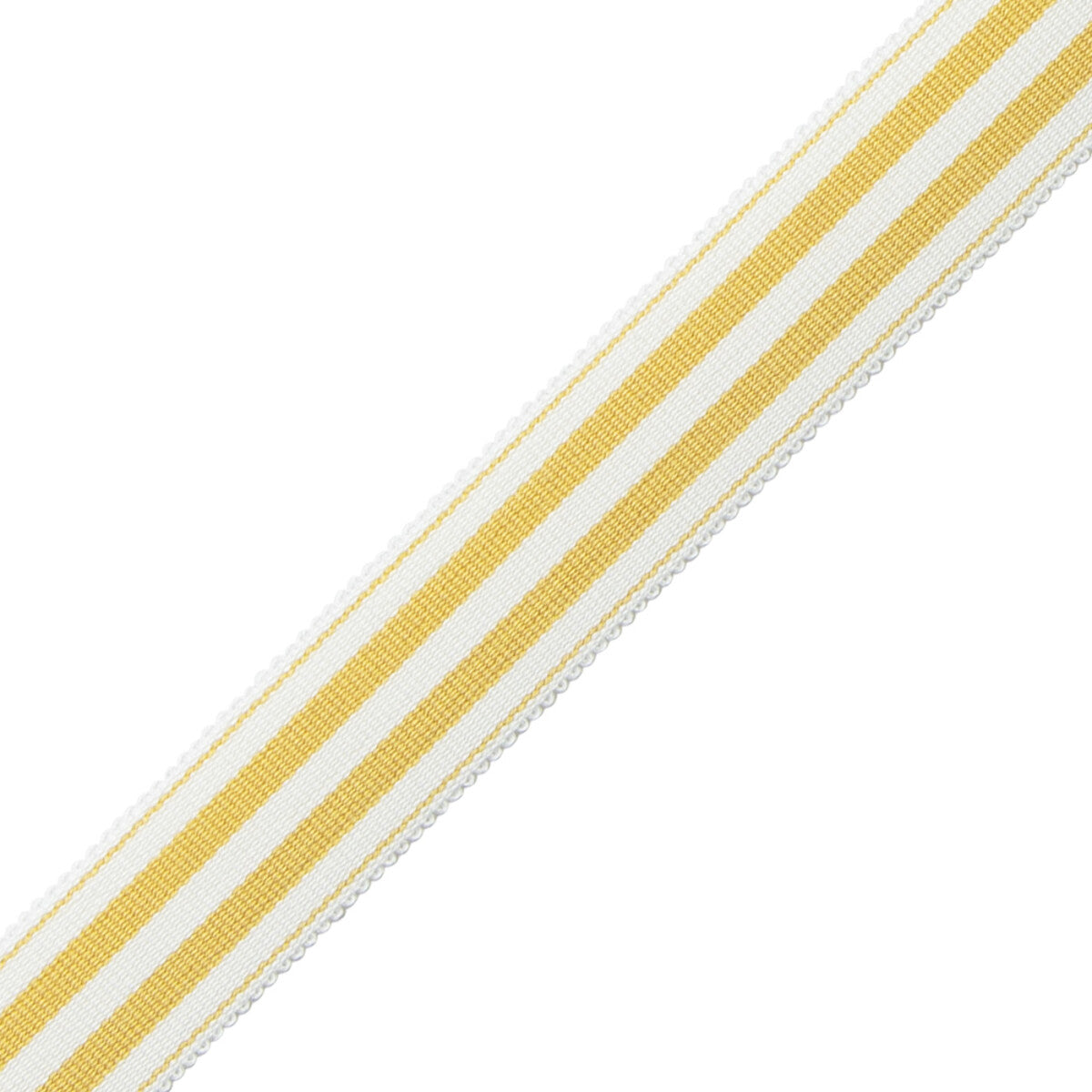 Mds 1" (26 Mm) Stripe Border Trim by Samuel & Sons in Jonquil