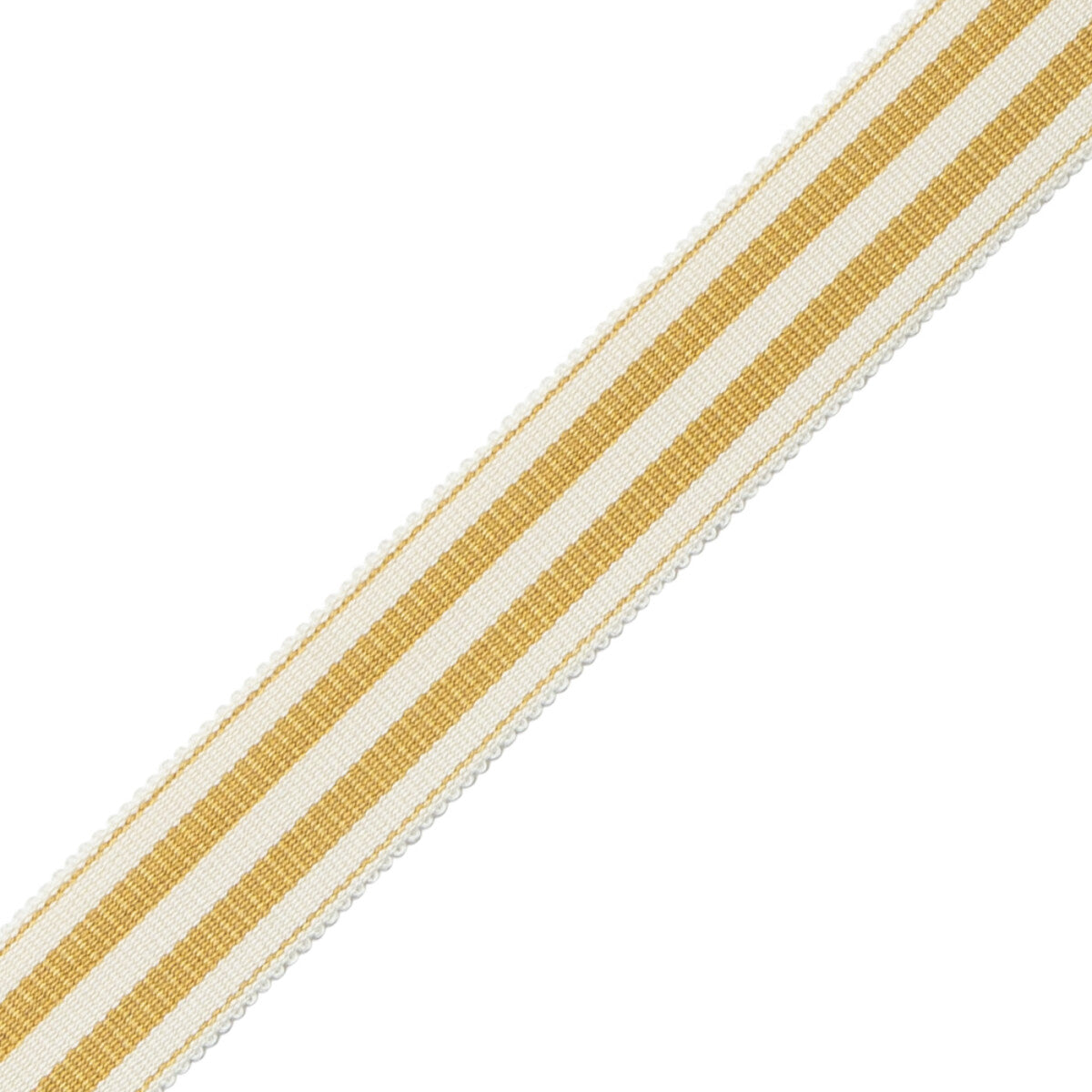 Mds 1" (26 Mm) Stripe Border Trim by Samuel & Sons in Wheat