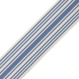 Mds 2" (51 Mm) Stripe Border Trim by Samuel & Sons in Iris