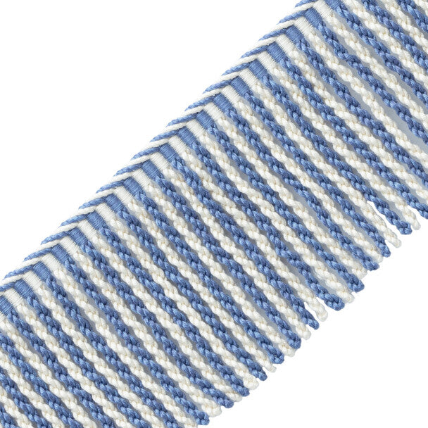 Mds 3" (76 Mm) Stripe Bullion Fringe Trim by Samuel & Sons in Iris
