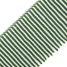 Mds 8.25" (21 Cm) Stripe Bullion Fringe Trim by Samuel & Sons in Fern