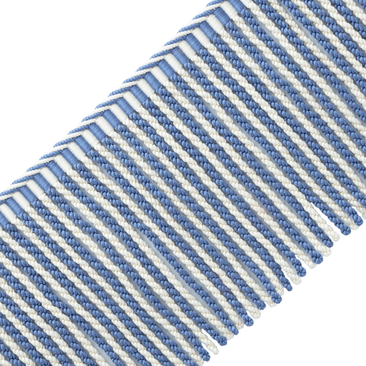 Mds 8.25" (21 Cm) Stripe Bullion Fringe Trim by Samuel & Sons in Iris