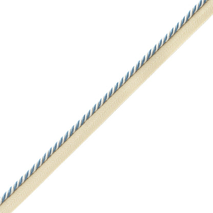 Mds Rosette Cord With Tape Trim by Samuel & Sons in Wedgewood