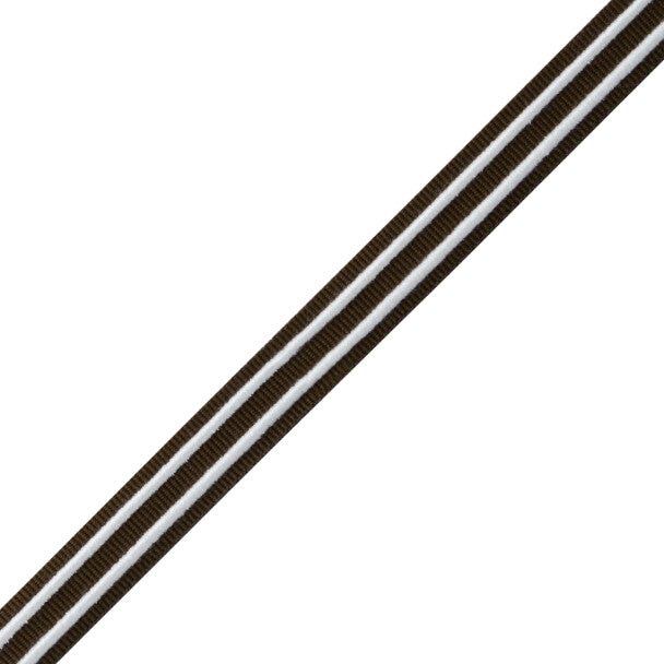 Mds Rosette Gimp Trim by Samuel & Sons in Chocolate