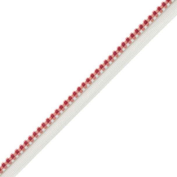 Mds Check Piping Trim by Samuel & Sons in Berry