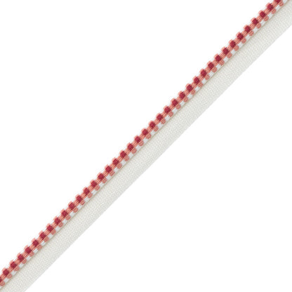 Mds Check Piping Trim by Samuel & Sons in Berry